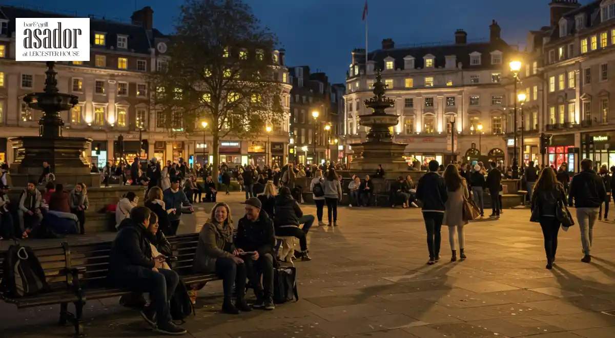 Place for Tourists in Leicester sqaure