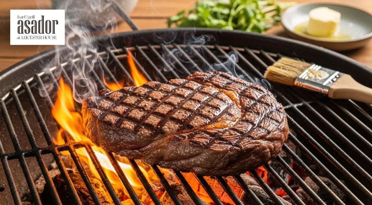 Cook Ribeye Steak on Grill