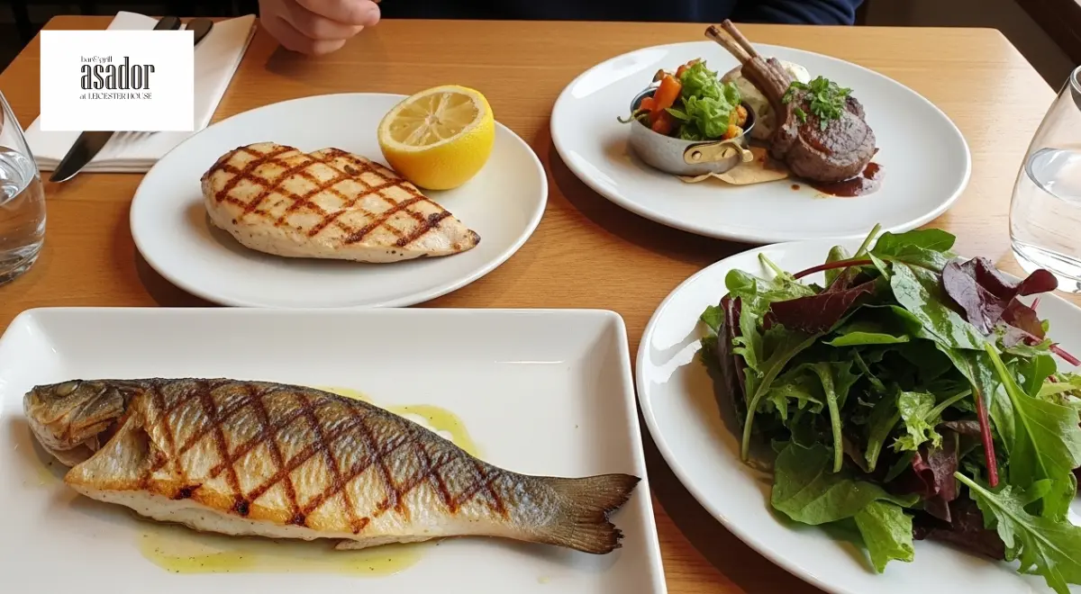 Seafood options in central london