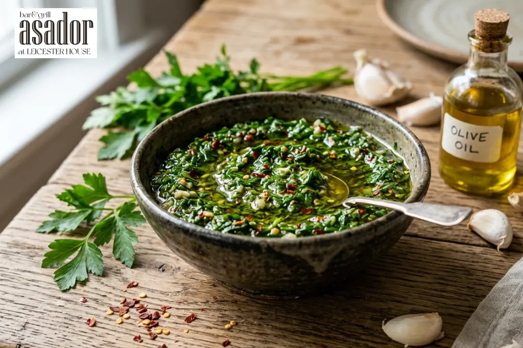 How to Make Chimichurri Sauce