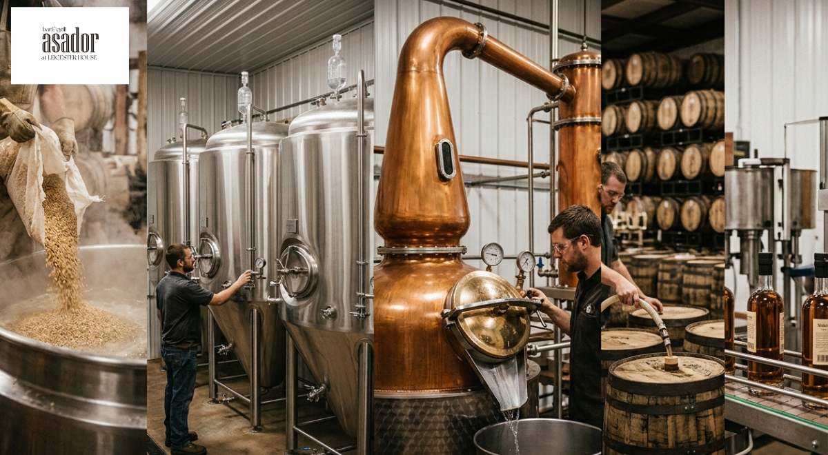 How spirits are made